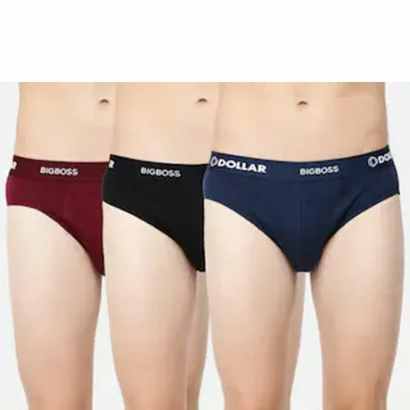 Dollar Big Boss V Cut Brief 4 Man's (Underwear) Size-(80cm, 85cm, 90cm, 95cm, 100cm)