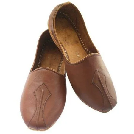 Belly Type (Design) 100% Leather Brown Mojdi Shoes