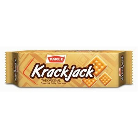 Parle Krack Jack Biscuit (37.5g,63g,200g)