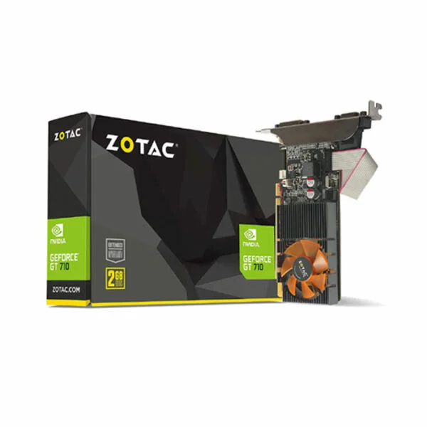 Zotac GeForce GT 710 2GB DDR3 FanSink Graphics Card with GeForce Experience