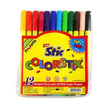 Sketch Colour (12 Colour) Small Size