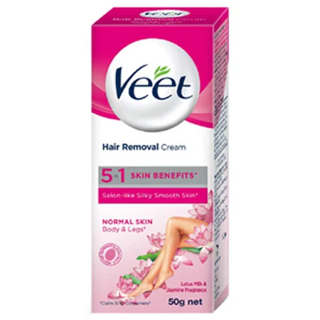 Veet Silk & Fresh Hair Removal Cream Normal Skin - 50g