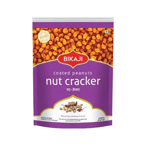 Bikaji Coated Peanuts (Nut Cracker) Namkeen 400gm